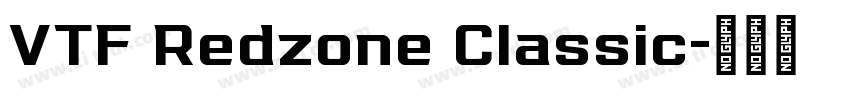 VTF Redzone Classic字体转换